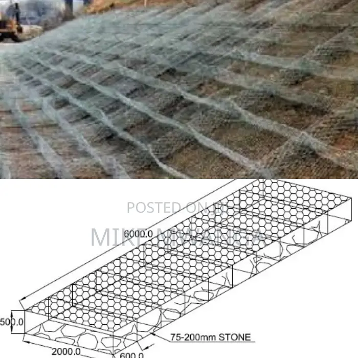 Environmental Protection Gabion Mattresses