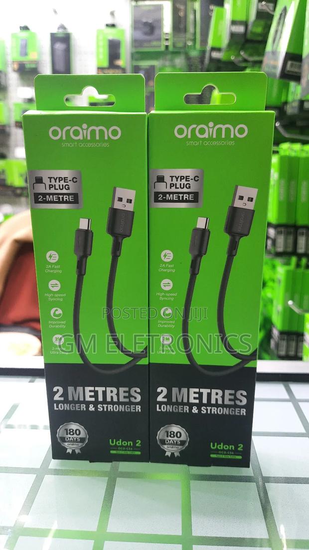 2 Meter Fast Charge Usb - Type-c Cable- Universal. - thumbnail 3