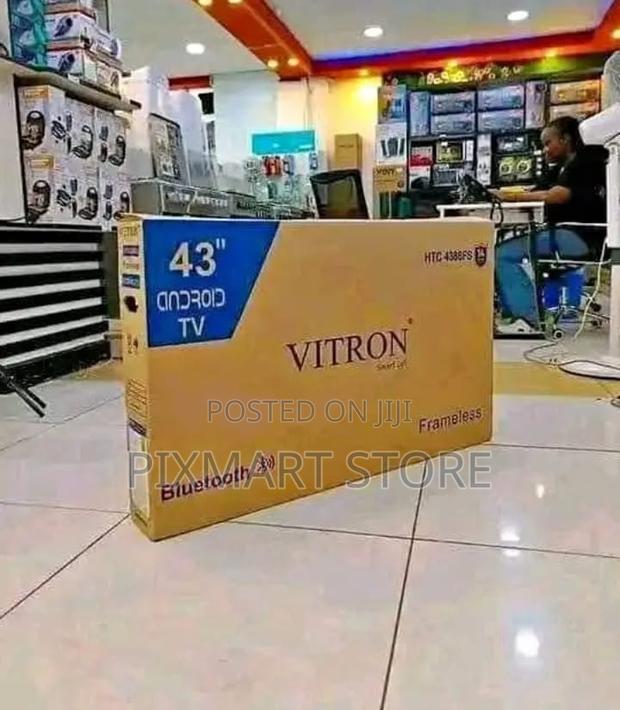 Vitron 43" Smart Tv With Usb, Hdmi Wifi Connectivity - main view