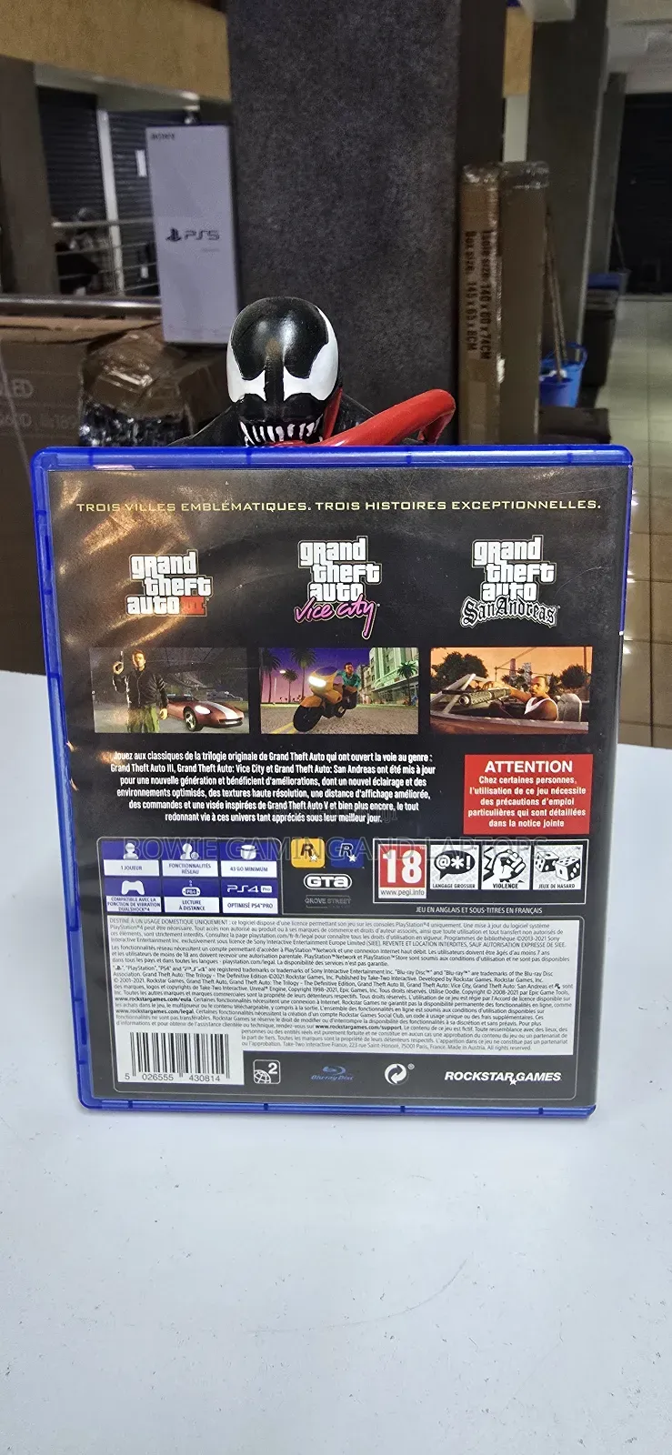 Grand Theft Auto the Trilogy Ps4