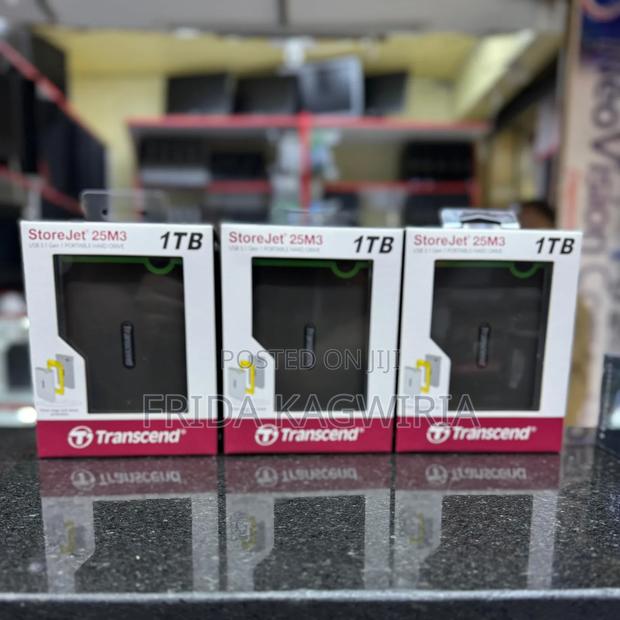 1 Tb Transcend Hard Drive - main view