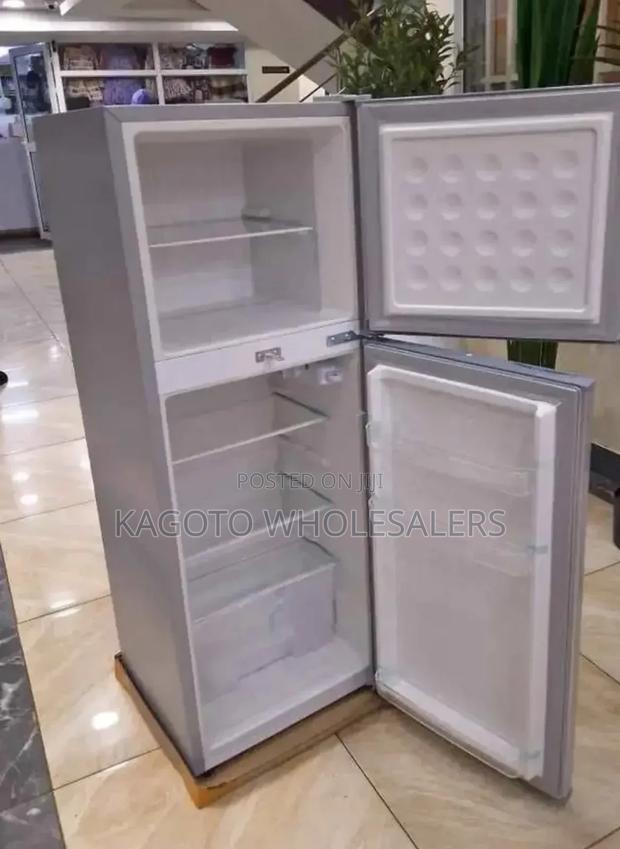 138litres Volsmart Two Door Refrigerator (Silver) Vf/138l