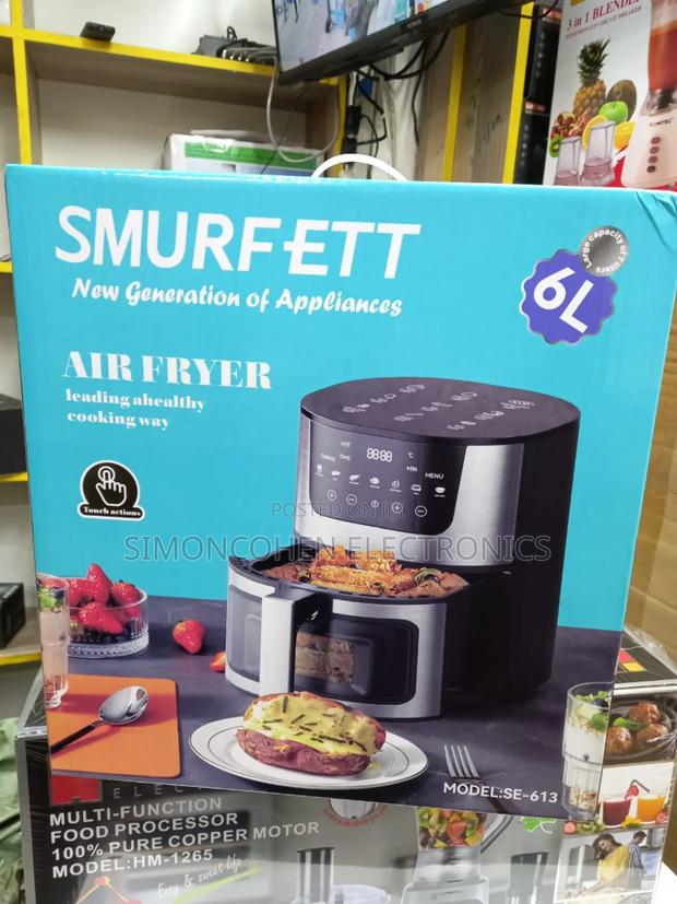 Smurffet 6 Airfryer - main view