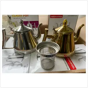 Stainless Teapot With Infusion Set, 2litres