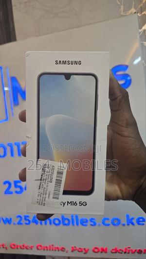 New Samsung Galaxy M16 128 GB Black - main view