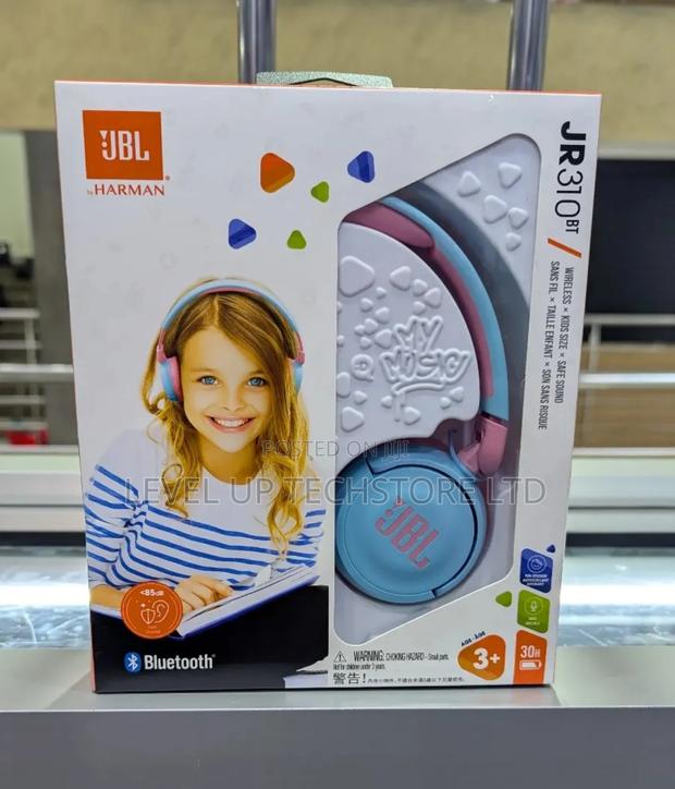 Jbl Jr 310-kids On- Ear Headphones(Blue-pink)