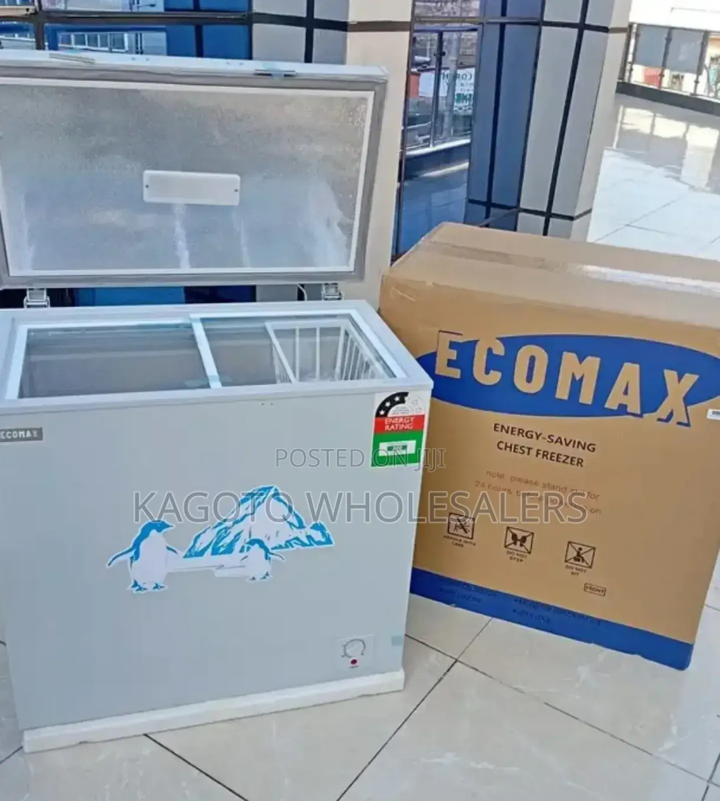 Ecomax 169l Chest Deep Freezer (White) E/169lf