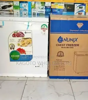 150 Litres Nunix Chest Deep Freezer (White) N/150lf