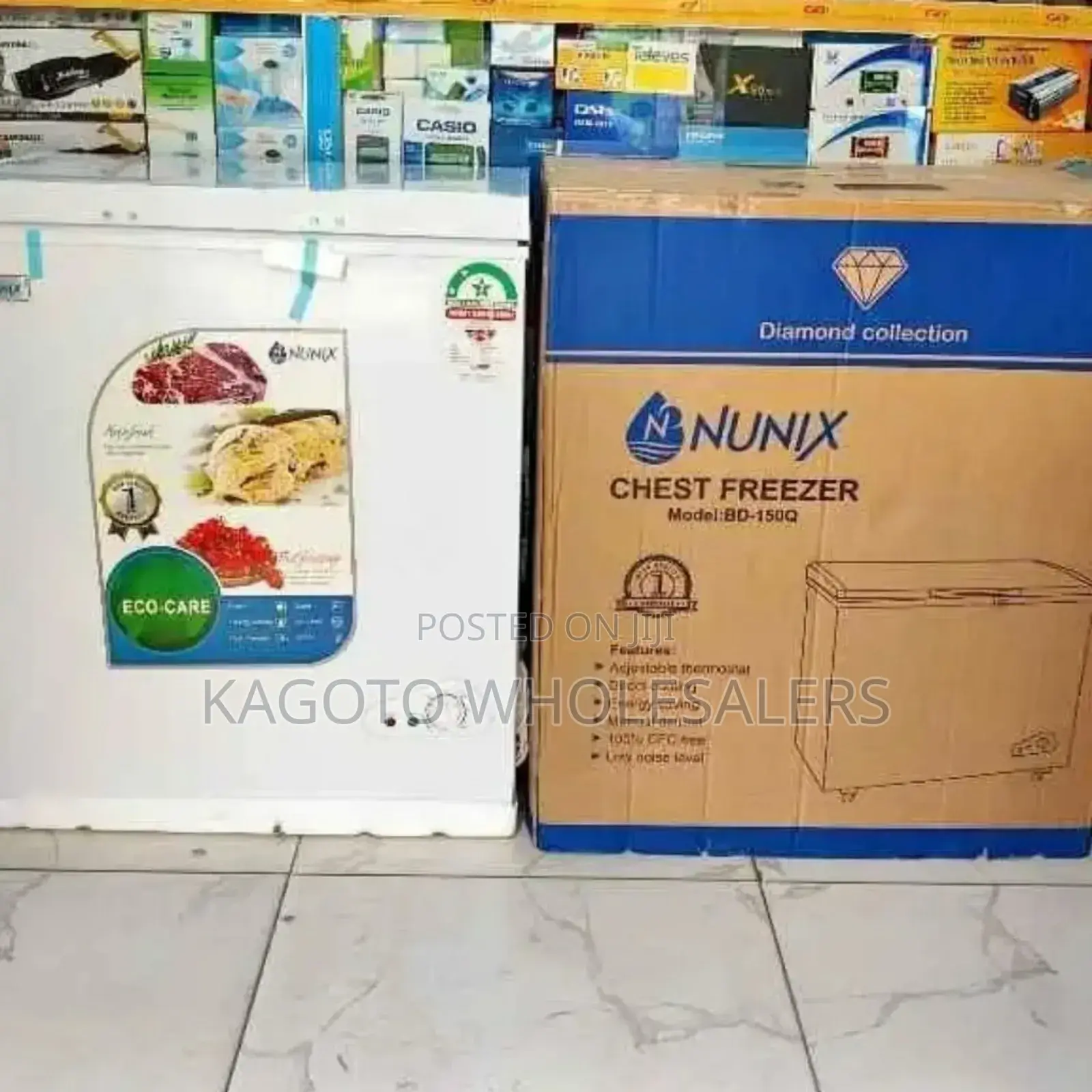 150 Litres Nunix Chest Freezer (White) N/150lf