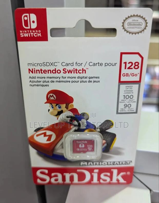 Sandisk 128gb Microsdxc Card, Licensed for Nintendo-Switch - main view