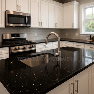 Black Galaxy Granite(8ft * 2ft * 18mm) - thumbnail 2