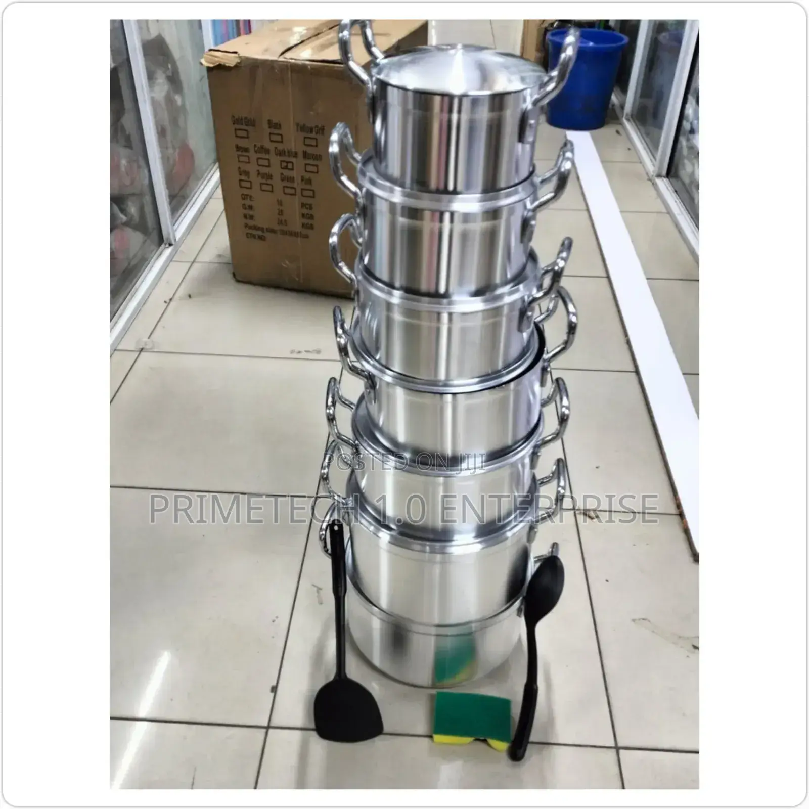 14pcs Tornado Stainless Cookware