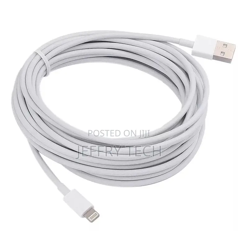5m Usb Cable for Apple iPhone 11 12 13 Xr Se X Charger Exte