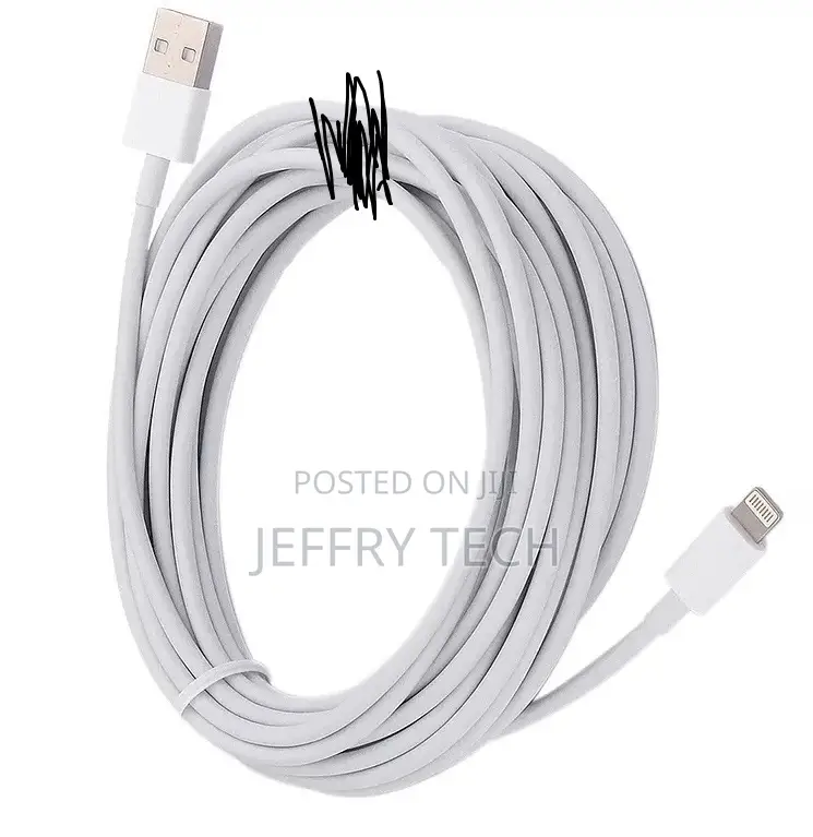 5m Usb Cable for Apple iPhone 11 12 13 Xr Se X Charger Exte