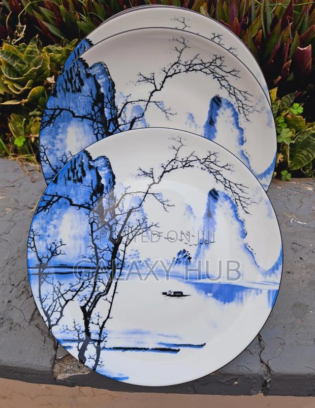 Marble Ceramic Plate Set - main view