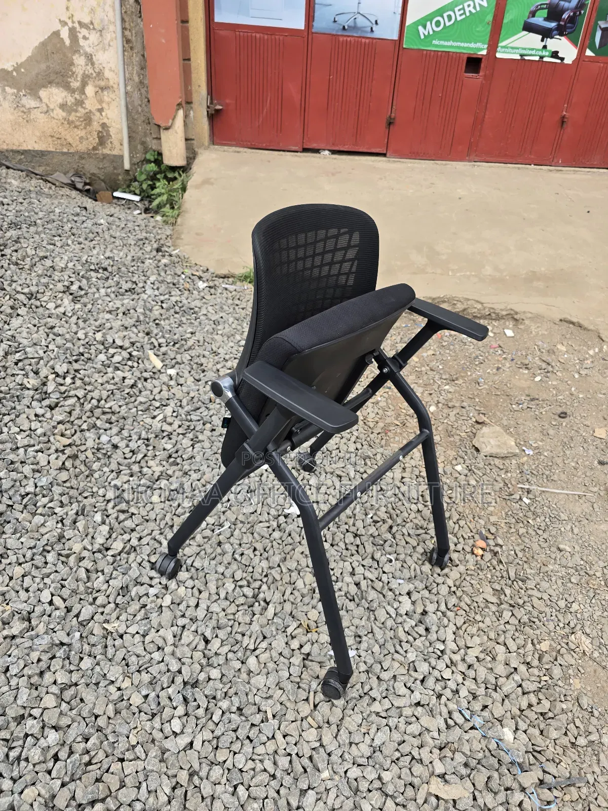 Foldable Mesh Arm Office Chair
