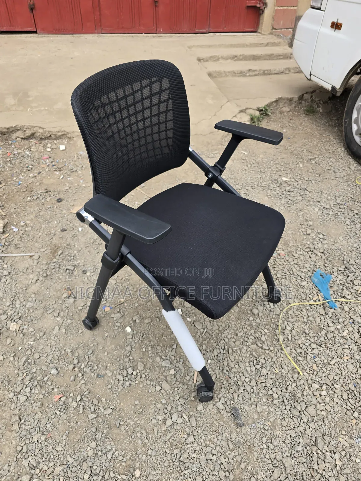 Foldable Mesh Arm Office Chair