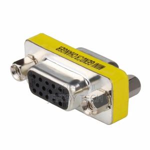 Vga Female to Female 15 Pin Coupler Gender Changer Converter - thumbnail 2