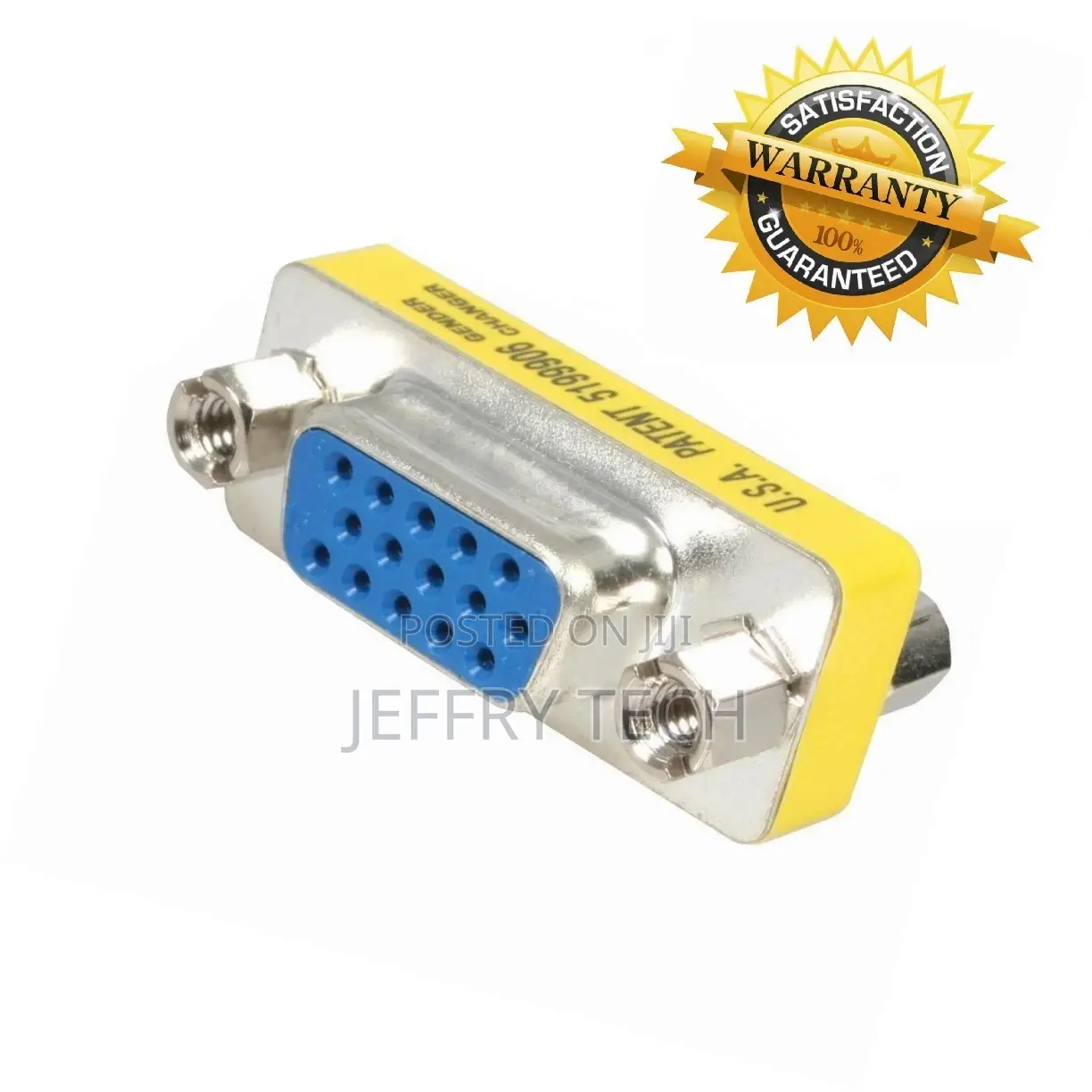 Vga Female to Female 15 Pin Coupler Gender Changer Converter