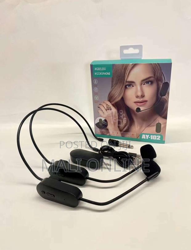 2-pack Wireless Headset Microphones Dual Head-worn Mics - main view