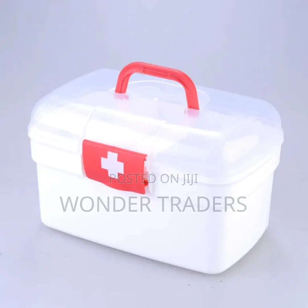First Aid Box For Drugs And First Aid Kit