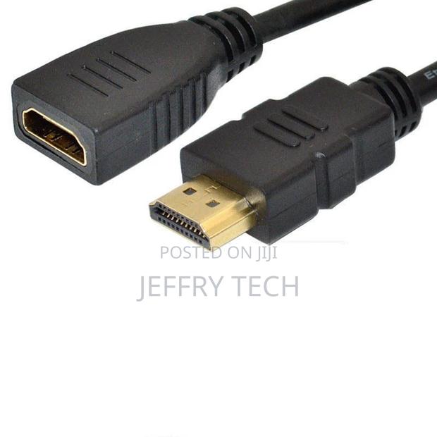 Hdmi 1.4v Male to Female Extension Cord Gold Plated 1080p E