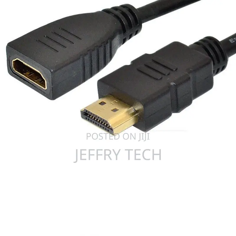 Hdmi 1.4v Male to Female Extension Cord Gold Plated 1080p E