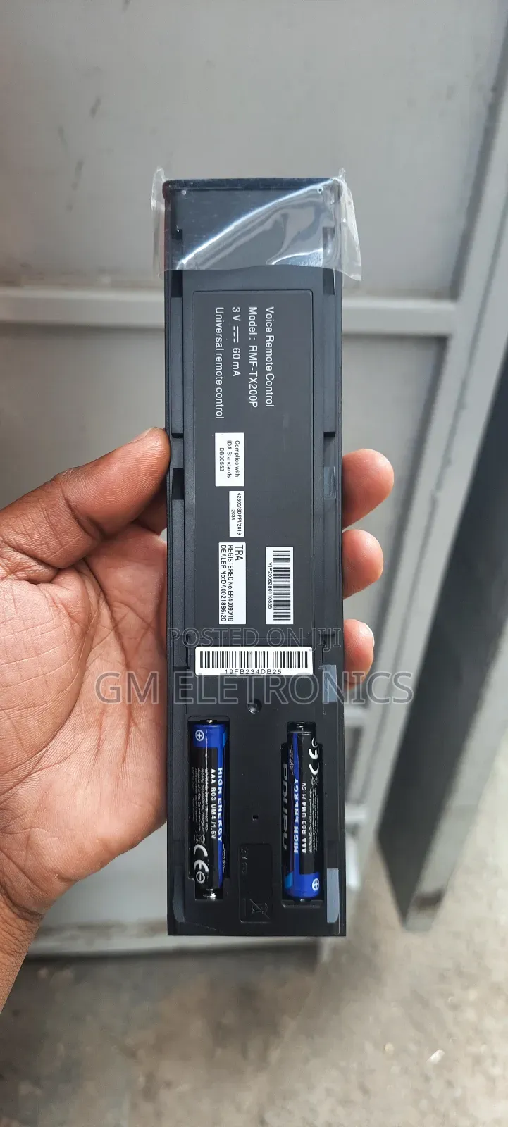 Sony RMF-Tx200p Smart Android Voice Remote Plus Batteries.