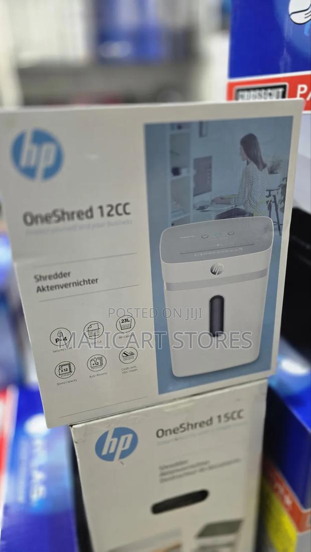 Hp Oneshred 12cc Paper Shredder - main view