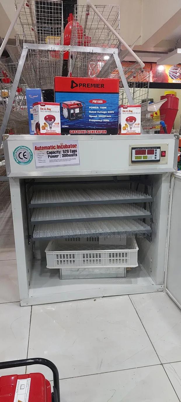 528 Eggs Incubator-Full Hatcher - thumbnail 3