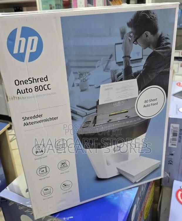 Hp Oneshred Auto 80cc Cross-Cut Shredder