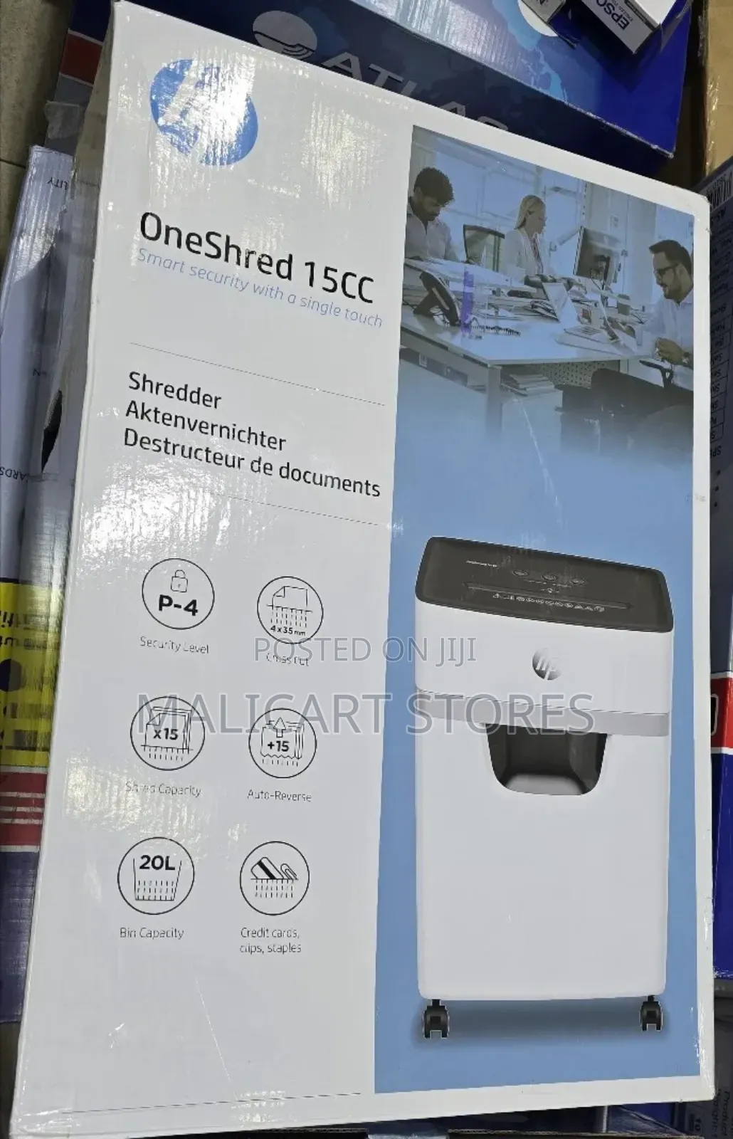 Hp Oneshred 15cc Cross-Cut Shredder