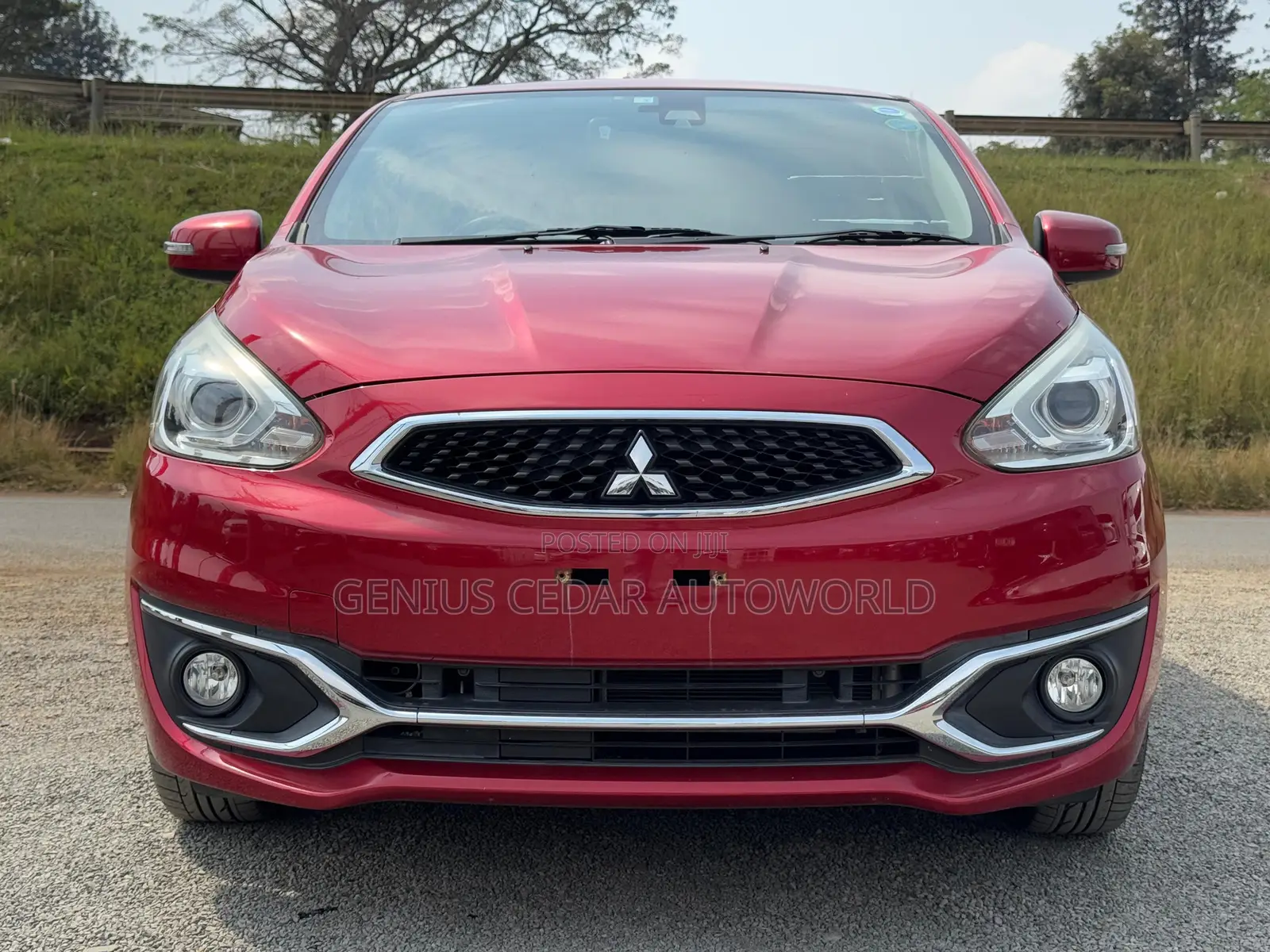 Mitsubishi Mirage 2018 Red