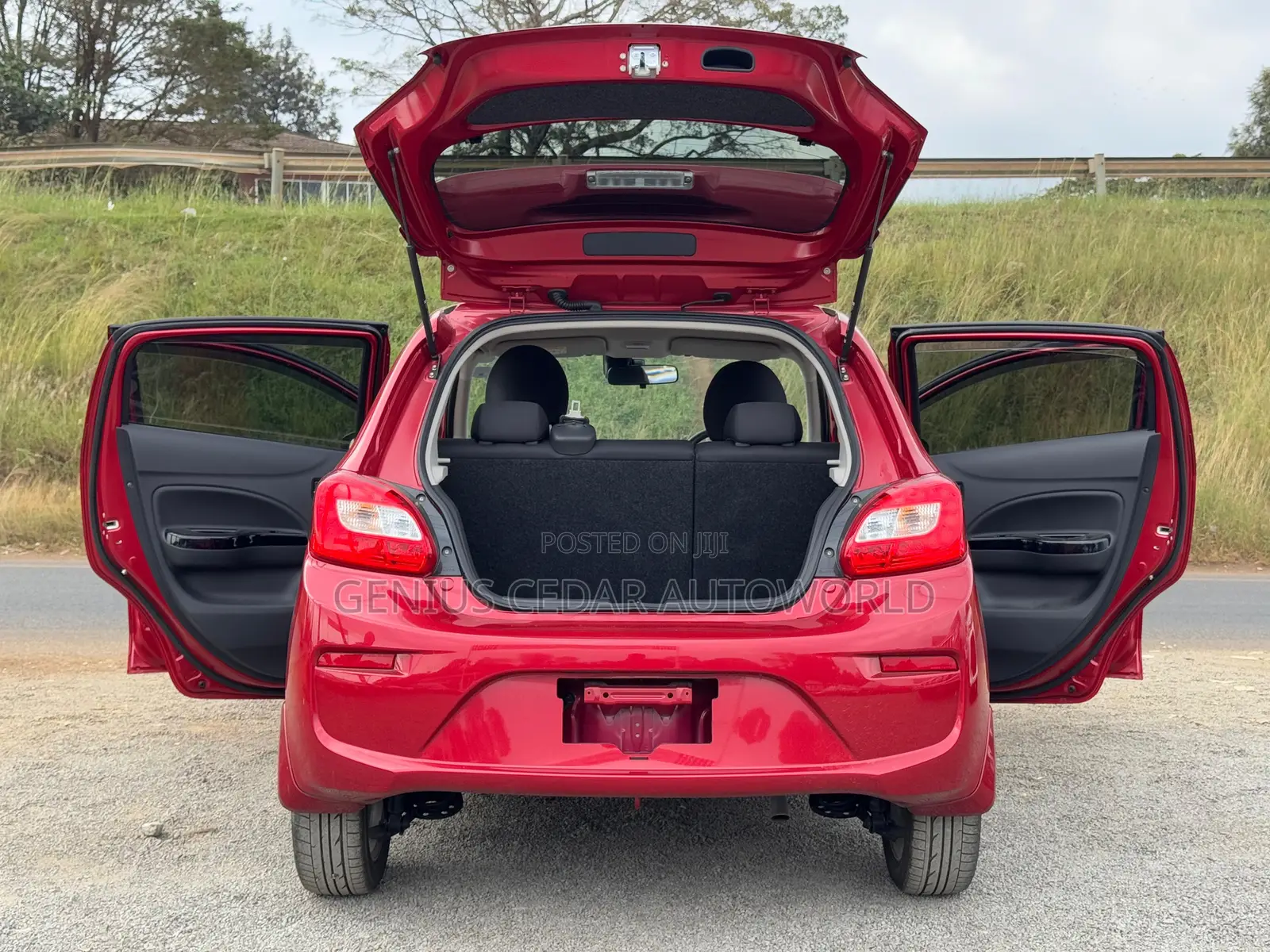 Mitsubishi Mirage 2018 Red