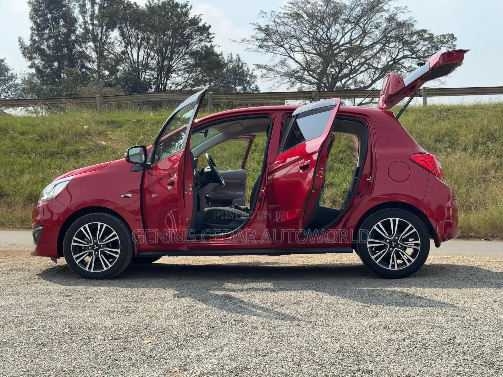 Mitsubishi Mirage 2018 Red