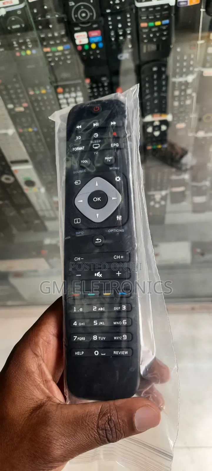 New Philips Digital/ Smart Replacement Tv Remote + Batteries
