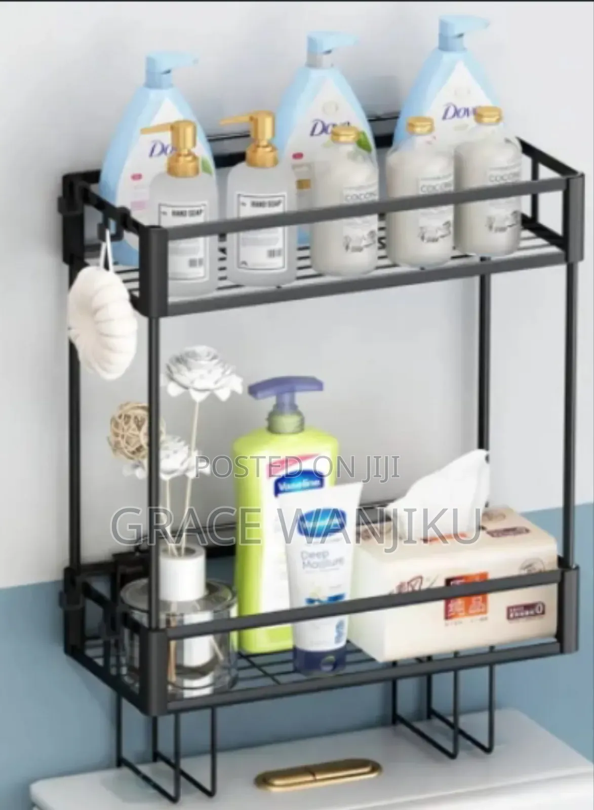 Double Layer Toilet Rack