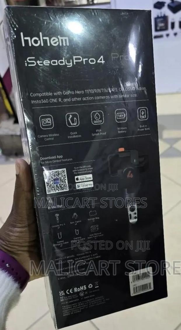 Hohem Isteady Pro4 3-Axis Gimbal Camera Stabilizer - thumbnail 3