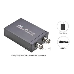 Ahd/Tvi/Cvi/CVBS to Hdmi-Compatible Converter 3mp/4mp Signa