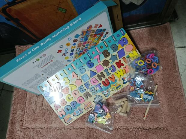 7 in 1 Wooden Montessori
Numbers and Alphabet