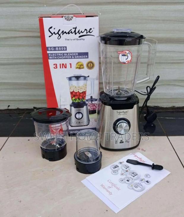 *3 in 1 Signature Blender Silver - main view