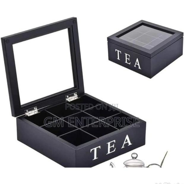 9 Grid Tea Bags Organizer Box,Tea Bag Box.