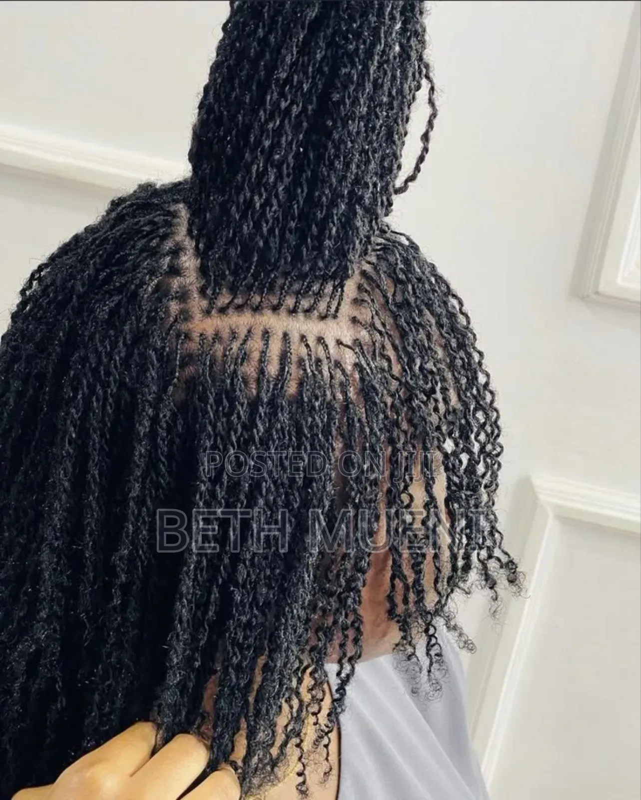 Afro Kinky Bulk Human Hair 100 Grams 14 Inches