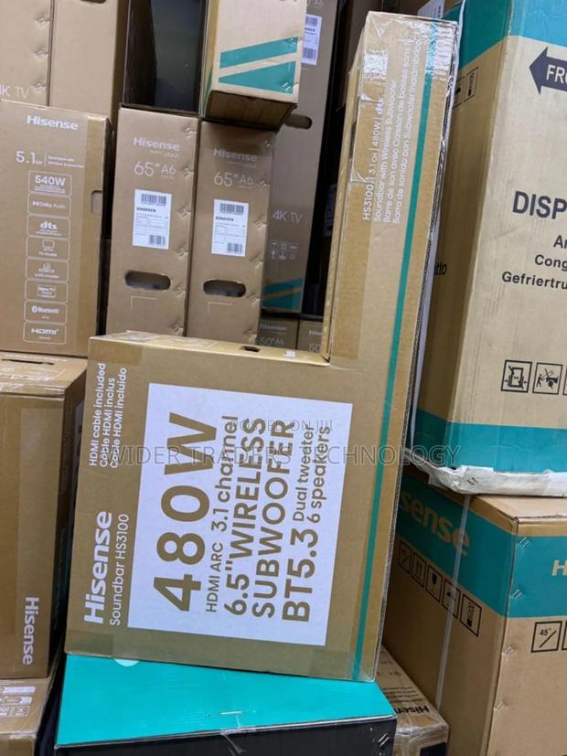 *Hisense Soundbar Sh31000 480watts - main view