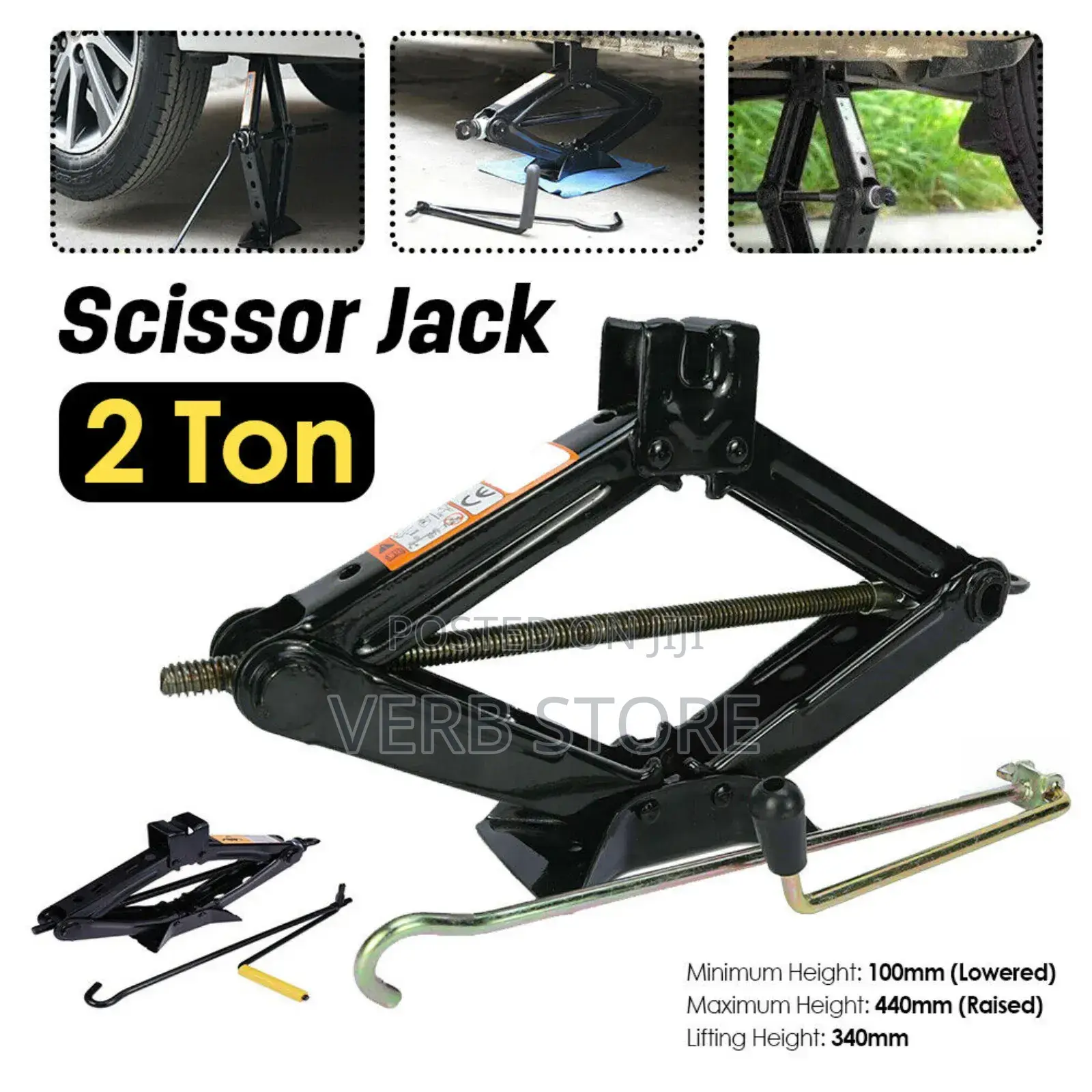 Heavy Duty 2.0t Car Scissor Jack Clearance Sale! 