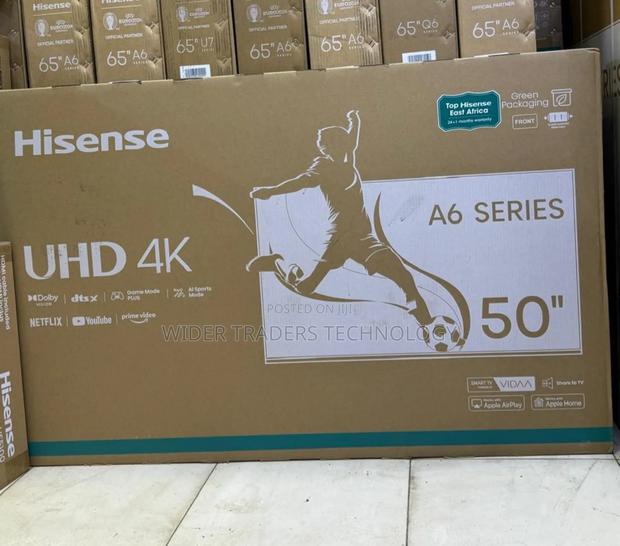 Hisense Tv 4k 50a6 Smart Frameless - main view