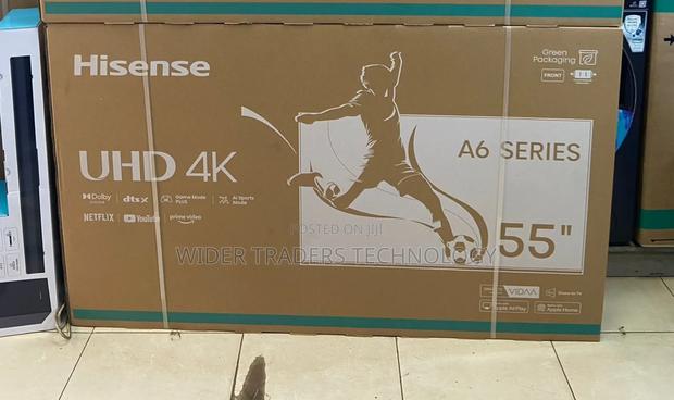 Hisense 55a6 Smart Tv
55-Inch Uhd Tv
Bluetooth - thumbnail 2
