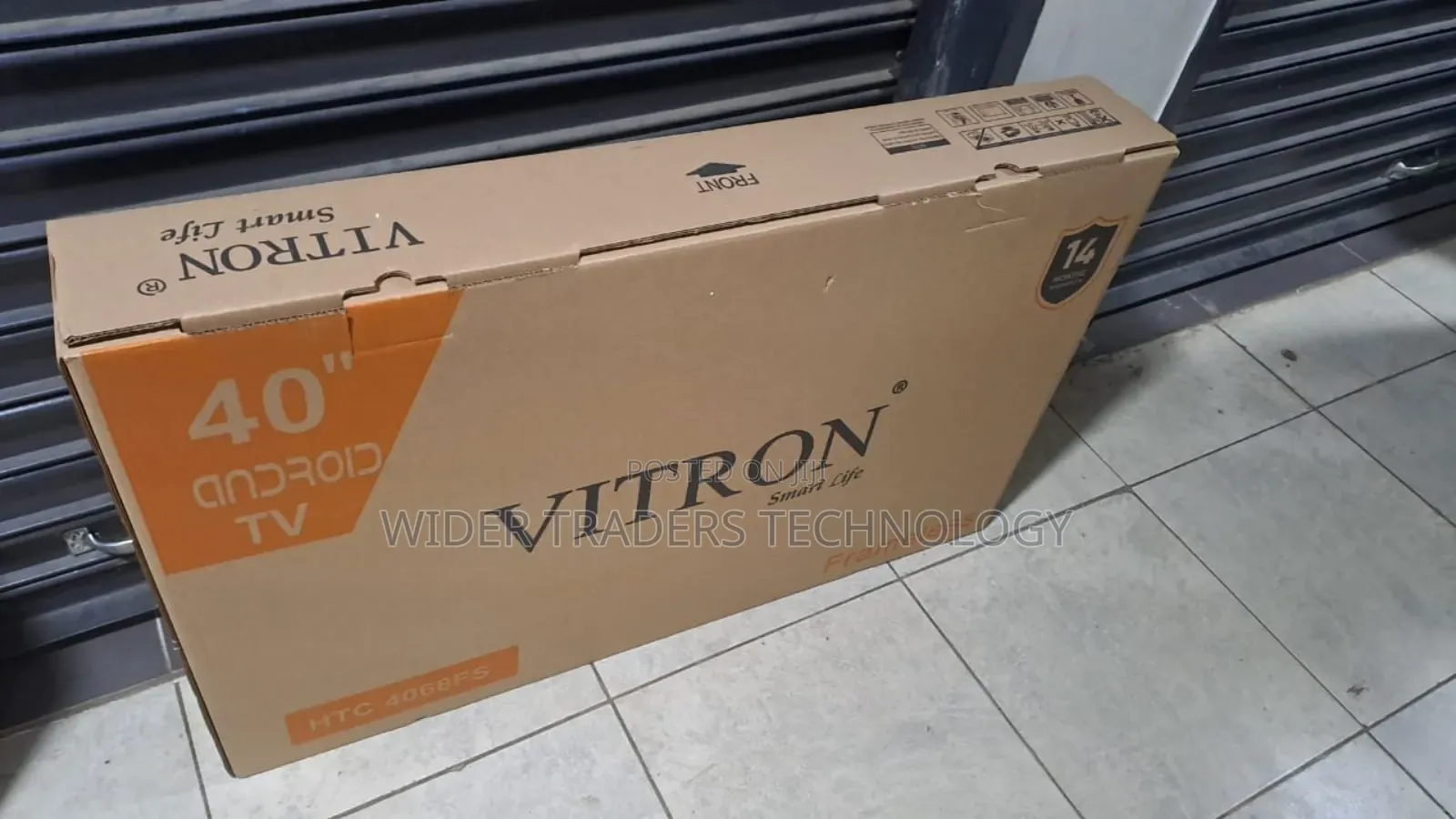 Vitron 40" Smart Android Frameless With Bluetooth