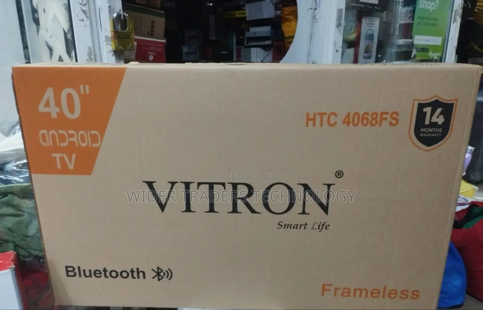 Vitron 40" Smart Android Frameless With Bluetooth