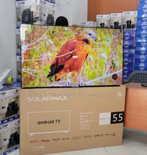 Solarmax 55 Inches Smart Android Digital Tv Flameless
